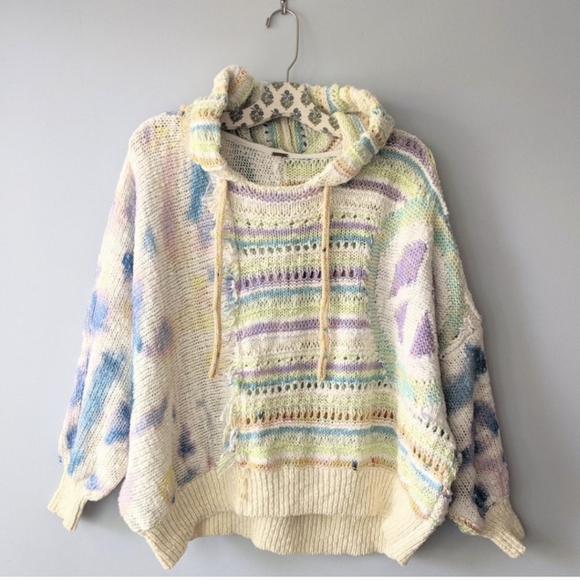 FREE PEOPLE Flower Child Poncho / Serene Dream - Picture 6 of 9